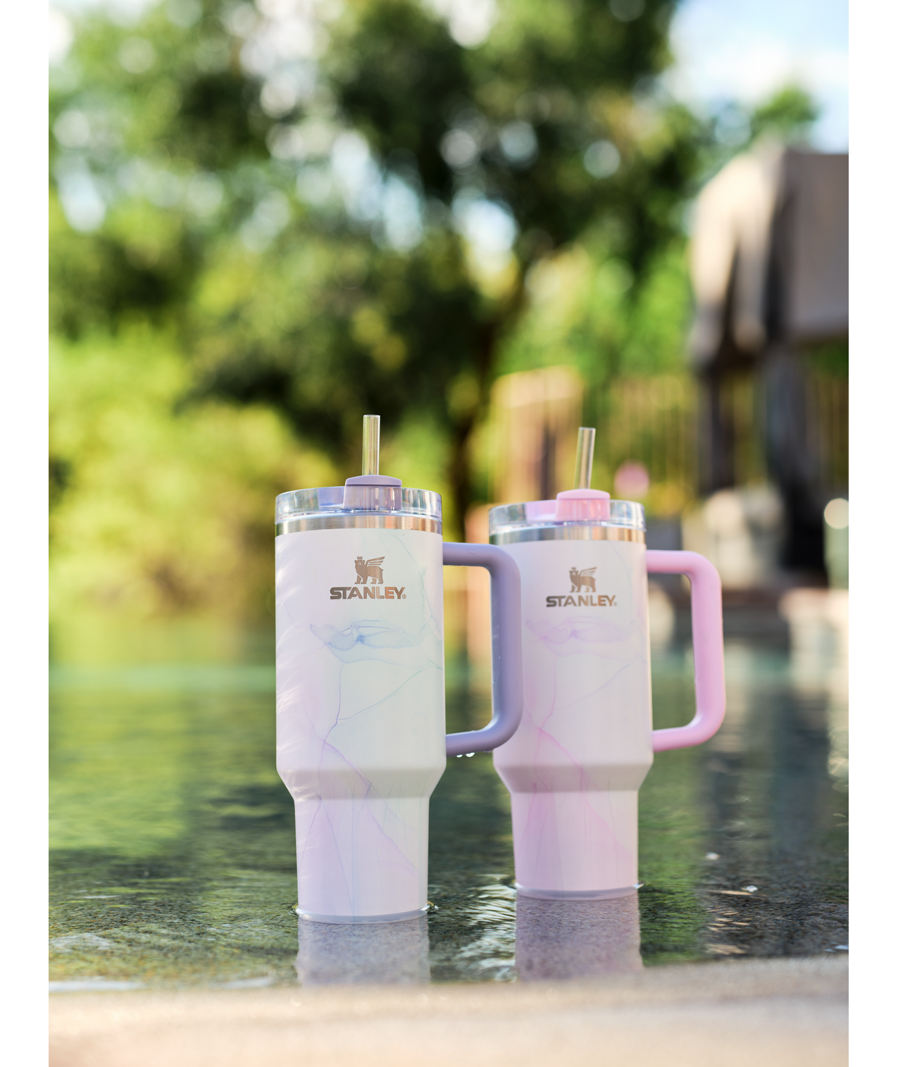 Stanley Adventure Quencher H2.0 FlowState™ Watercolor Tumbler - 40oz